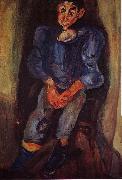 Chaim Soutine Boy in Blue oil